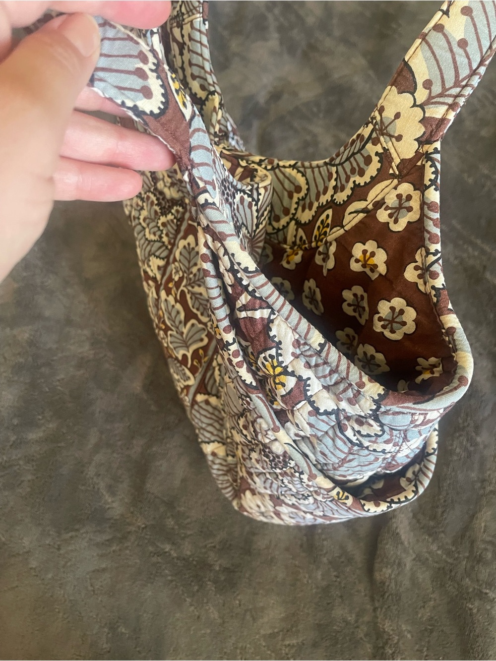 Vera Bradley Quilted Floral Tote - Picture 3 of 5
